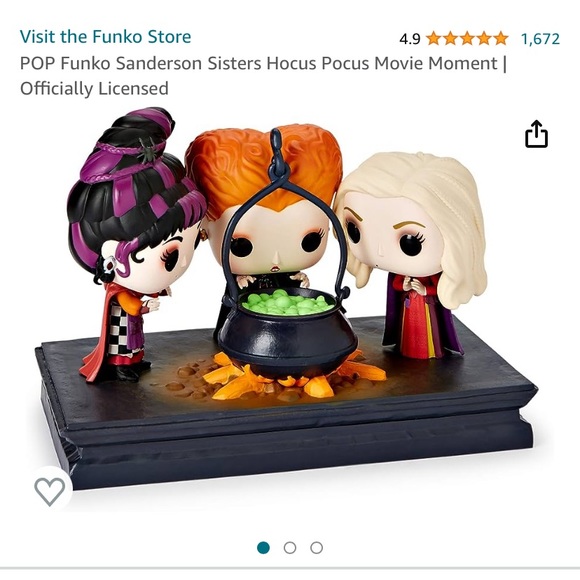 POP Funko Sanderson Sisters Hocus Pocus Movie Moment - Picture 2 of 2